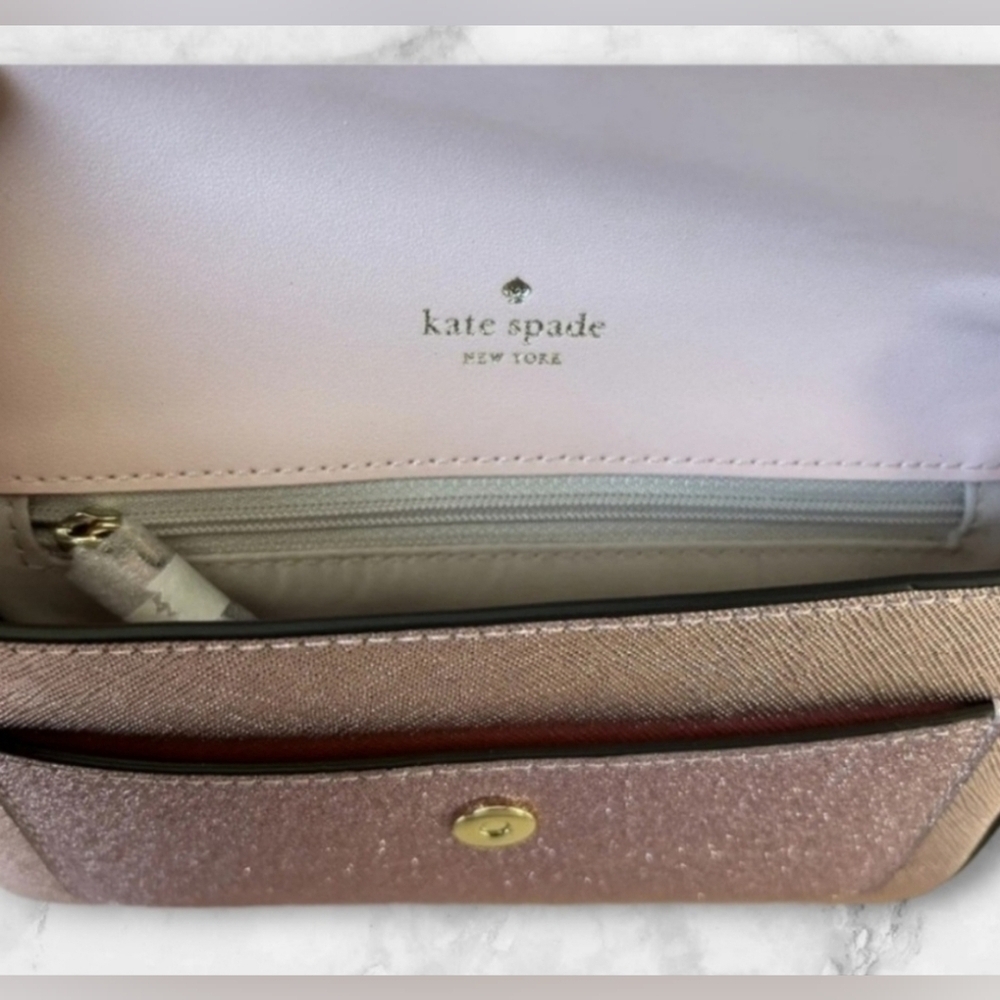 Kate Spade Glitter Crossbody NWT - Picture 6 of 9